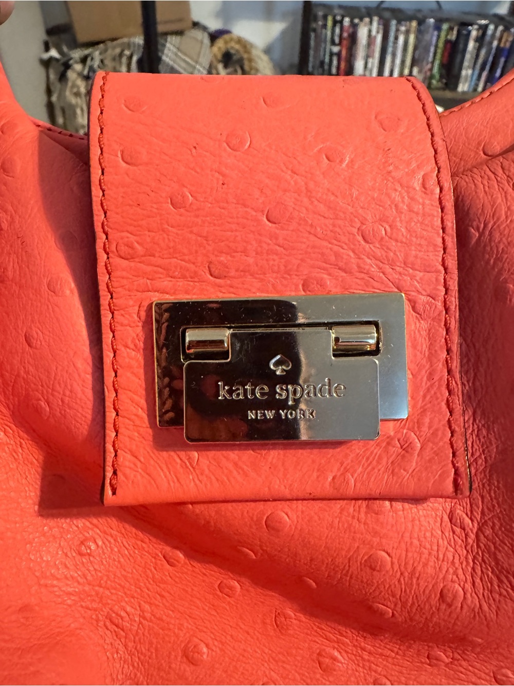 kate spade Coral-Pink Leather Shoulder Bag - Picture 2 of 13